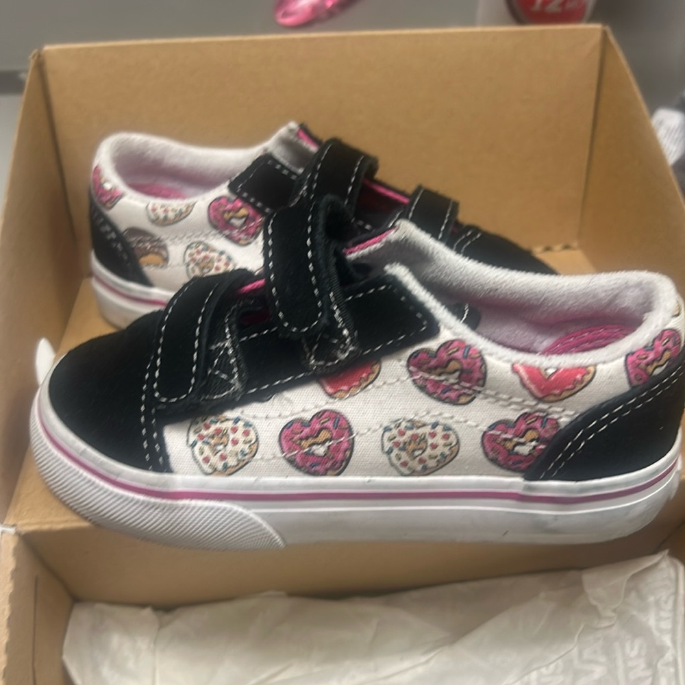 Vans with donuts